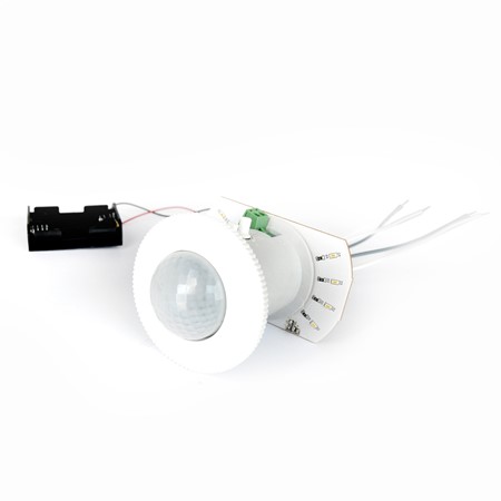 2x25W PIR Sensor with 2W LED Emergency Lighting